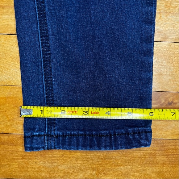 FREE PEOPLE Skinny Leg, Dark Blue Wash Jeans - Size 30 - Picture 8 of 12